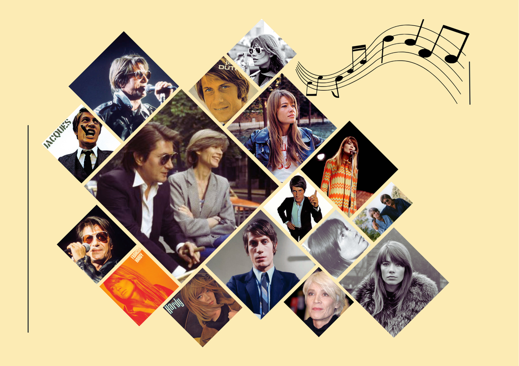 Françoise Hardy et Jacques Dutronc : duo doudingue